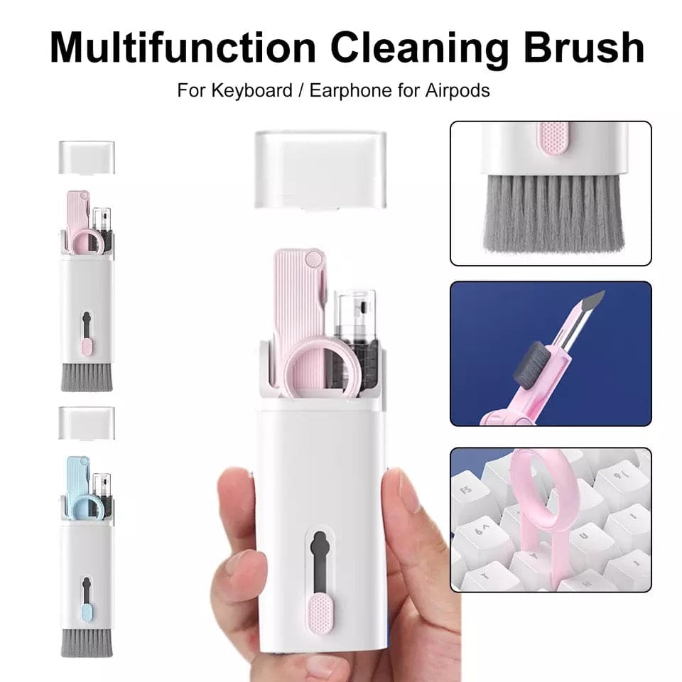 7 In 1 Cleaning Brush Set, Multifunctional Phone Keyboard Cleaning Kit, Computer Dust Cleaning, Cleaning Brush Tool for Airpods Earbud Cell Phone Laptop Camera, Multifunction Bluetooth Compatible Headset Cleaning Pen 7 In 1 Cleaning Brush Set, Multifunctional Phone Keyboard Cleaning Kit, Computer Dust Cleaning, Cleaning Brush Tool for Airpods Earbud Cell Phone Laptop Camera, Multifunction Bluetooth Compatible Headset Cleaning Pen